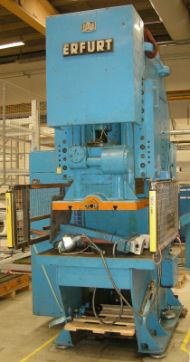 Eccentric press, punching line, reel, uncoiler & straightener.