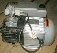 Various vacuum pumps