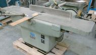 Band saw, circular saw, multi-saw, cut-off machines, feed unit, jointer, milling machine, thicknesser, router, chain mortiser, drilling machine, combination machine, edge sander, sanding table, frame press, carcass press, veneer press, cutter grinder, circular saw blade grinder, dowel drilling machine, cartridge filter & bag filter