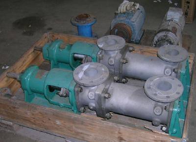 Mono type SMH 70 R8/ c samt 1 stk /f. Uden motor. Renoveret. Rustfri.   3","
