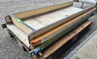 500 x 1450 mm. Japanica on wheels. Final height approx. 1100 mm. 16 mm cleats, 400 mm between them. Drum motor 0.1 m/s.