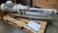 fabrikat Inoxpa model KSF-40 3" med 4 kw motor, rustfri